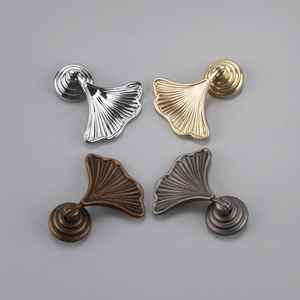 Poignée de tiroir classique en laiton pour la décoration de la maison, porte de placard, quincaillerie de meubles, finition lisse, poignée ronde - Product Image 6