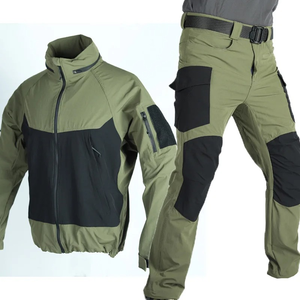 Uniforme de Camuflaje de Alta Calidad Hecho a Medida, Conjunto de Entrenamiento Táctico de Algodón y Poliéster, Cálido, Transpirable, de Secado Rápido e Impermeable - Product Image 3