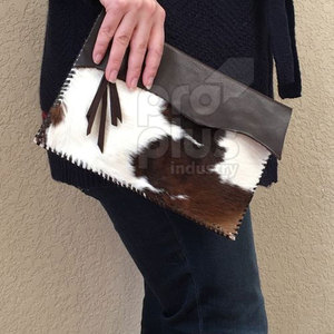 Sac à main quotidien en cuir de vache véritable pour femmes, sac à main de luxe en cuir de vache pour femmes - Product Image 4