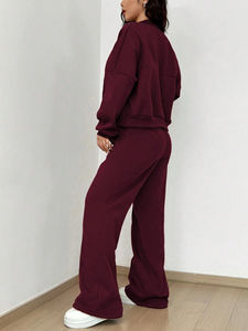 Ensemble survêtement unisexe avec sweat à capuche et pantalon surdimensionnés, coupe ample, tenue décontractée streetwear, vente en gros, personnalisable, prix bas, OEM - Product Image 6