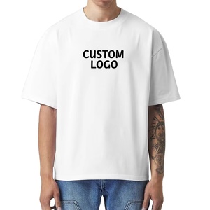 Customization Oversized T-Shirt 300 Gsm High Quality Wholesale Luxury Tee Shirts Graphic Custom Brand Plain <b>Tshirts</b> For Printing - Product Image 1
