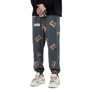OEM Personnalisé Été Nouveau Design Dessin Animé Sublimé Joggers Loose Hip Hop Tout Sublimation Impression Polyester Polaire Pantalon de Survêtement pour Hommes - Product Image 6