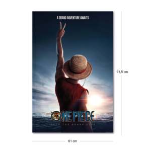 For One Piece Anime <b>Poster</b>-Luffy 'Into the New World' 61x91,5 cm - Product Image 1