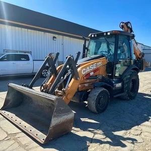 Used HIGH POWER CASE 580SN <b>Backhoe</b> <b>Loader</b> 4x4 Diesel Construction Machine with Front <b>Loader</b> and <b>Backhoe</b> - Product Image 2