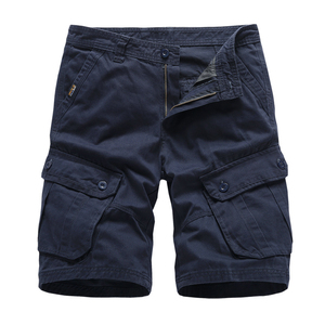 Wholesale <b>Men's</b> Cotton Chino <b>Shorts</b> Fashionable Knee-Length Summer Outdoor Wear with Solid Pattern Customizable OEM Service - Product Image 6