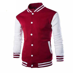 Chaqueta de Béisbol HEXIQON INTERNATIONAL para Hombre 2023, Color Azul Vino, Tejido de Invierno de Alta Calidad, Diseño Varsity, con Capucha y Bordado - Product Image 3