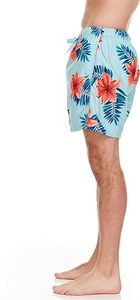 กางเกงขาสั้นเล่นกีฬาสำหรับผู้ชายกางเกงเล่นเซิร์ฟผ้าสแปนเด็กซ์แนวสตรีทกางเกงขาสั้นกันน้ำลายการ์ตูนตกแต่งโลโก้การใช้งานในยิม - Product Image 3