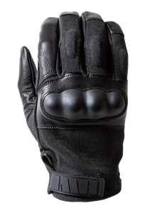 Gants durs en fibre de carbone noire OEM Gants tactiques d'équitation en cuir PU Gants de haute qualité Secure Fit Gloves - Product Image 5