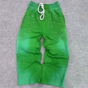 Best Quality Cotton Polyester <b>Men</b> Rhinestone <b>Trousers</b> Outdoor Wear Custom Made Size OEM Designs Rhinestone <b>Trouser</b> - Product Image 2