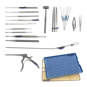 Juego de Retractores Lacrimales Oftálmicos para Cirugía, 23 Piezas, Kit de Instrumentos Quirúrgicos de Acero Inoxidable, Retractor de Sacos Lacrimales - Product Image 1