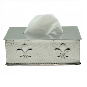 Caja de pañuelos de Metal galvanizado moderna Diseño elegante Perfecto para la decoración de la vajilla y los elegantes detalles de la decoración del hogar - Product Image 6
