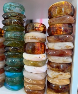 Elegant Resin Bangles Jewelry for Women Waterproof Customizable Lightweight Stylish Accessory for Daily Styling Business Gifts - Product Image 4