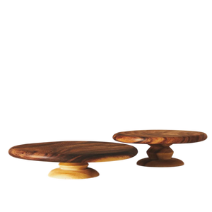 Soporte de pastel de madera Boda y evento Soporte de pastel hecho a mano decorativo Mesa de cinco niveles Soporte de pastel de madera de lujo - Product Image 2