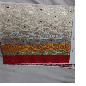 Tela de seda brocada hecha a medida, muy atractiva, ideal para Diseñadores de ropa y diseñadores textiles para el hogar. Adecuado para reventa - Product Image 6