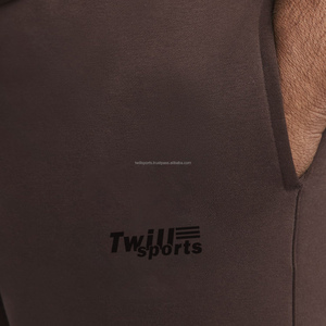 Twill-Sports 2026 Pantalon de jogging sport ample pour homme, coupe décontractée, coupe-vent, style cargo évasé, personnalisé OEM, Automne - Product Image 4