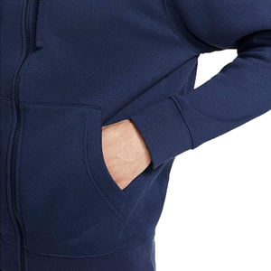 New Arrival <b>Men's</b> Regular Fit Pullover Hoodie Front Pocket Solid Color Loose 100% Cotton Winter Plain Dyed Embroidered - Product Image 4