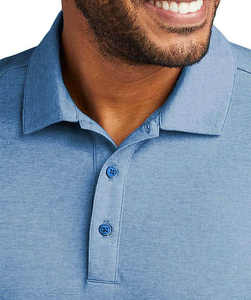 Polos d'été personnalisés de taille XL pour hommes, polos de golf de couleur unie en coton et polyester de haute qualité, avec motif imprimé en 3D - Product Image 4