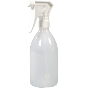 Lab Quality Round <b>Plastic</b> <b>Spray</b> <b>Bottle</b> for Food & Chemical Liquids Burkle GmbH Germany - Product Image 1