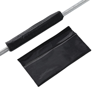 แผ่นรองบาร์เบลแบบพกพา ทำจากหนัง PU ยาง PVC หนาพิเศษ ทนทาน กันลื่น รองรับไหล่/คอ/การสควอท  สามารถปรับแต่งสีได้ - Product Image 6