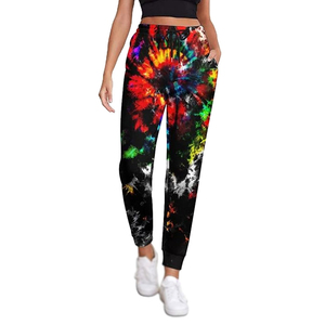 2024 haut tendance femmes Slim Fit Jogging pantalon Durable imprimé Gym course pantalon avec nœud élastique pour l'hiver rue entraînement - Product Image 6
