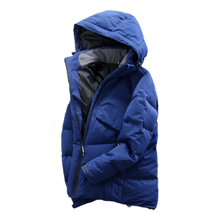 แจ็กเก็ตให้ความอบอุ่นแบบหนาของผู้ชายแจ็คเก็ตขนปลาปักเป้าให้ความอุ่นทนทานงานตามสั่ง - Product Image 2