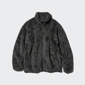 High Quality Custom Winter <b>Men's</b> <b>Sherpa</b> <b>Fleece</b> <b>Jacket</b> Solid Color 100% Polyester Warm Outdoor Zip up <b>Jacket</b> for <b>Men</b> - Product Image 3