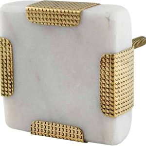2 paquets de boutons de porte en marbre blanc de luxe, poli, couleur, forme et taille personnalisées, fabriqués en Inde, marque MIRHA, mariage/maison - Product Image 3