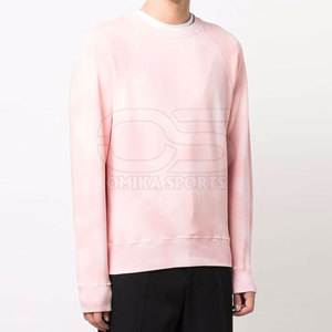 Sudadera Tie Dye para hombre, jersey de tela de algodón pesado con efecto de tinte lavado para trajes de moda - Product Image 3