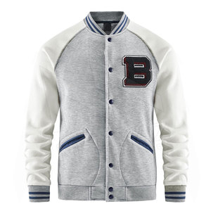 Veste à col montant de haute qualité pour hommes, vêtements d'hiver avec manches longues Lettermen Design personnalisé - Product Image 1