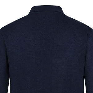 Pull-over uni à fermeture éclair pour hommes, motif uni, respirant, anti-rides, logo, pour l'hiver, personnalisable - Product Image 5