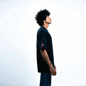 Nueva camiseta de moda para hombre de manga corta con estampado de Hip Hop suelto de estilo callejero europeo y americano - Product Image 2