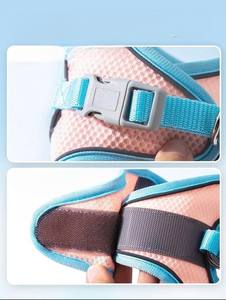 Adjustable <b>Backpack</b>-Style <b>Dog</b> & Cat Leash <b>Harness</b> Breathable Nylon Polyester Buckle Closure Waterproof Reflective Made Vietnam - Product Image 2