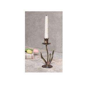 Vente chaude Bougeoir Table Cercle Moderne De Mariage Chandeliers Décoratifs Stand En Métal noir Bougeoir Pour La Décoration Intérieure - Product Image 4
