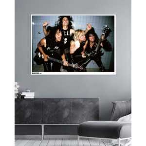 Póster de Demonio Slayer de 1986, Estilo Art Deco Moderno, Lienzo enmarcado, Arte de Pared de Anime, Marco de Madera Negro para Decoración - Product Image 2