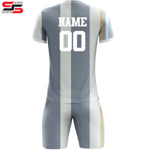 Kit d'uniformes de football de qualité supérieure Uniforme de football Équipes universitaires Maillots de sport de haute qualité Tous les niveaux en gros pas cher - Product Image 6
