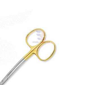 Venta caliente Tijeras de IRIS curvo Instrumentos quirúrgicos de acero inoxidable - Product Image 5