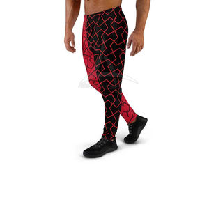 Pantalon homme streetwear personnalisé, imprimé par sublimation, taille mi-haute, coupe droite, léger, taille élastique, décontracté, sport, 100% coton - Product Image 5