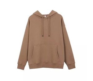 <b>Fleece</b> Polyester/Cotton Pocket Winter Streetwear <b>Jacket</b> Custom Logo Unisex Regular Fit Plain Blank Pullover Hoodie - Product Image 3