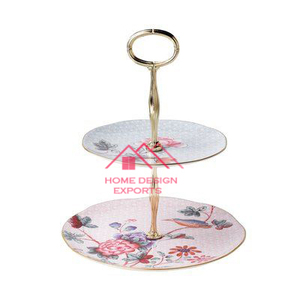Soporte de pastel de Metal decorativo de Navidad para el hogar de lujo con acabado dorado 2024 a precio mayorista - Product Image 6