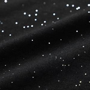 Index Apparel <b>Men's</b> White Rhinestone Dot Print <b>Short</b> <b>Sleeve</b> T-Shirt Oversized Fit O-Neck Casual Knitted Cotton - Product Image 5