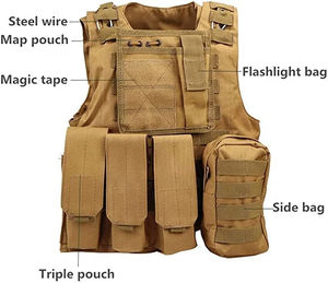 Haute qualité Camping solide gilet personnalisé professionnel réglable Durable imperméable respirant activité de plein air gilet - Product Image 3