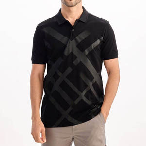 เสื้อเชิ้ตผู้ชายผ้าฝ้าย 100% น้ำหนักเบา สวมใส่สบาย ไม่ยับ พร้อมพิมพ์โลโก้ตามสั่ง ดีไซน์เรียบง่าย แฟชั่นสำหรับกิจกรรมกลางแจ้ง - Product Image 1