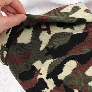 Bonnets personnalisables de haute qualité, bonnet de pêcheur camouflage, bonnets en acrylique tricotés d'hiver avec logo personnalisé - Product Image 3