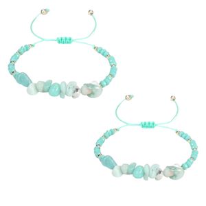 Bracelet élégant fait main Nays Salted Egg Green Querces Jewelry Autumn Fashion Gift for Women Minimalist Style Daily Accessory - Product Image 5