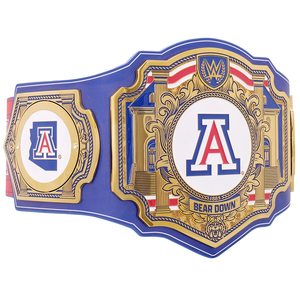 Cinturón de Campeonato WWE Legacy Auténtico de los Arizona Wildcats, de Aleación de Zinc, con Hebilla de Placa Azul y Dorada con Impresión por Transferencia de Calor, 42 Pulgadas 1.5 - Product Image 3