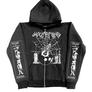 Unisex Classic Autumn Oversized Hoodie 100% Cotton Double-Layer Fleece Custom Logo Design Embroidered Direct Garment Printing - Product Image 5