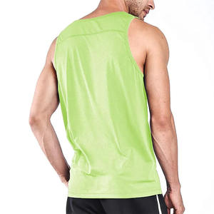 Chaleco Deportivo Transpirable de Poliéster para Gimnasio, Running y Fitness, Talla Grande, con Logotipo Personalizado para Hombre - Product Image 6