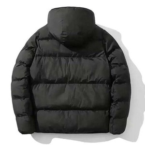 Veste matelassée en duvet sur mesure, hiver, surdimensionnée, ample, pour homme, veste matelassée d'extérieur, à capuche, chaude, en duvet de canard, rembourrage en duvet, enduite - Product Image 5