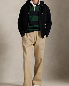 <b>Mens</b> <b>zipper</b> <b>hoodie</b> casual modern fleece soft long sleeve outdoor winter streetwear daily wear comfortable active fashion - Product Image 3