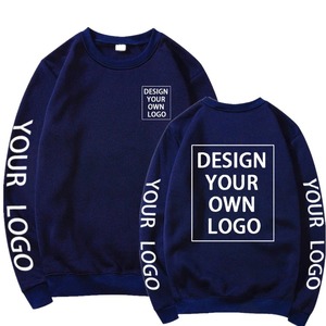 เสื้อกันหนาวคอกลมมีฮู้ดสำหรับผู้ชาย/ผู้หญิงพิมพ์ข้อความแบบ DIY โลโก้กำหนดเอง - Product Image 2
